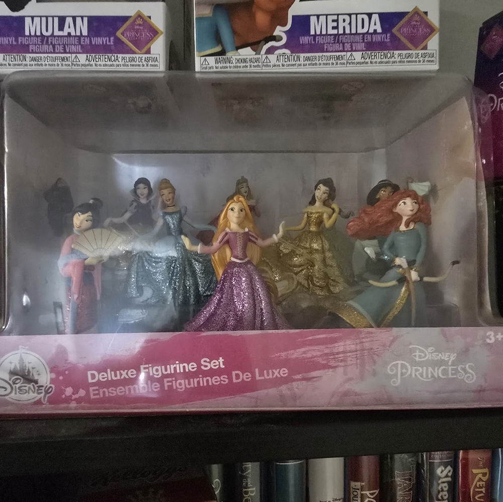 Disney Princess Deluxe Figurine Set